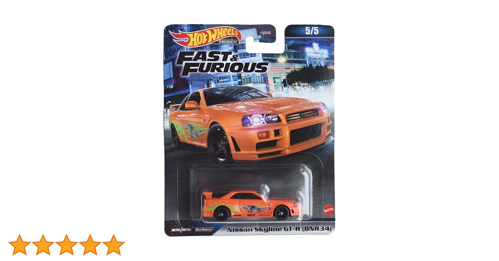 [匿名配送]ホットウィール スカイライン GT-R ハコスカ オレンジ 匿名配送]ホットウィール スカイライン GT-R ハコスカ オレンジ